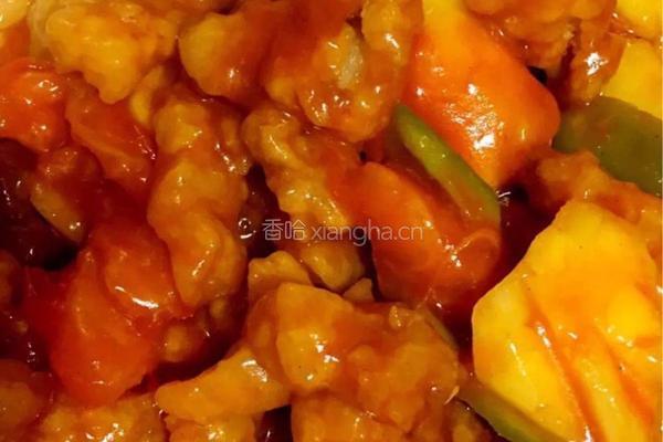 菠萝咕噜肉的做法图解9