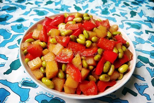 小炒毛豆的做法图解7