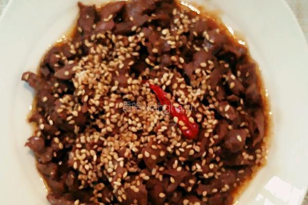 孜然牛肉的做法图解4