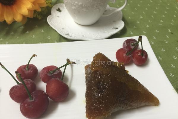 红豆碱水粽的做法图解9