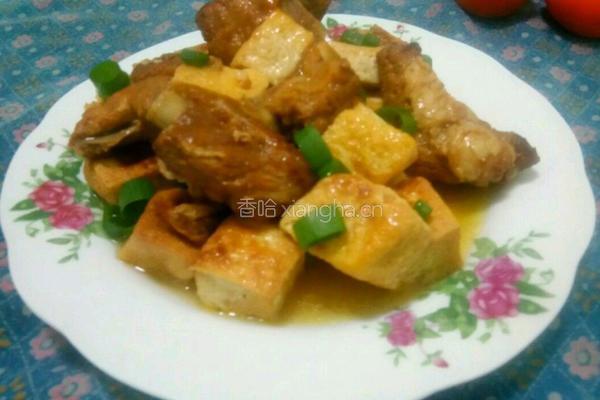 红烧排骨豆腐泡的做法图解8