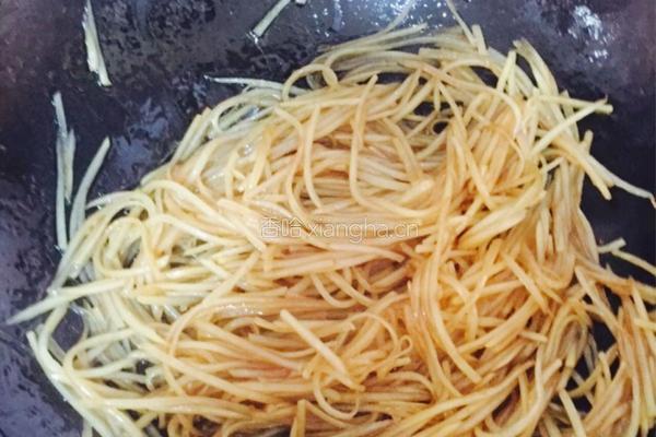 醋溜土豆丝的做法图解5
