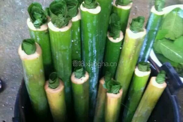 竹筒饭的做法图解1
