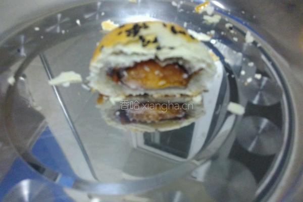 蛋黄酥饼的做法图解18