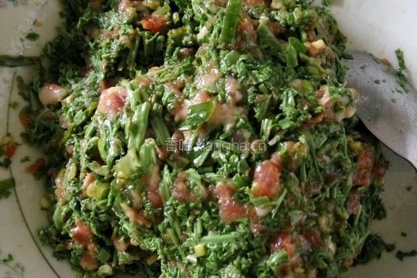 山黄瓜肉水饺的做法图解3