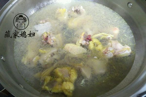 松茸羊肚什菌煲的做法图解3