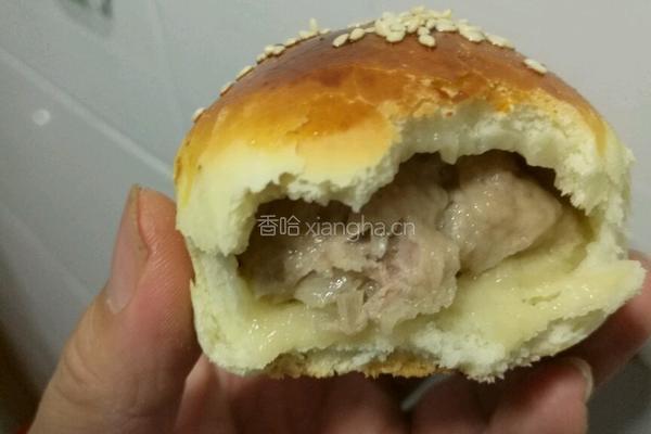 烤肉包的做法图解8