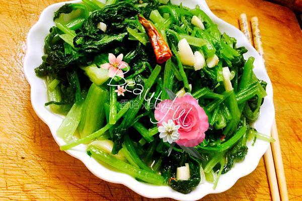 素炒臭菜的做法图解7