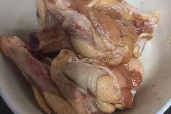 鲜蔬烤鸡腿的做法图解1