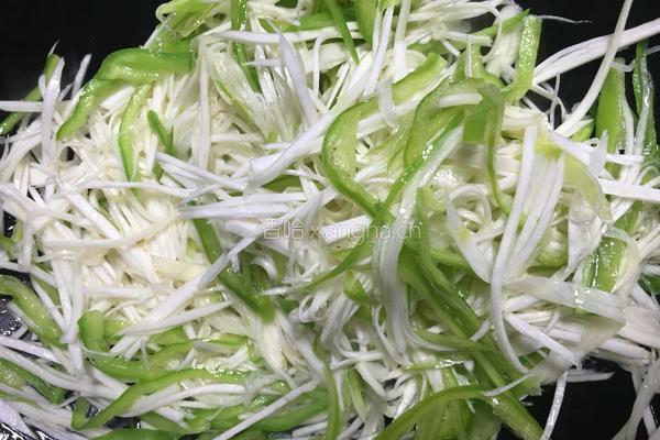 素炒茭白的做法图解5