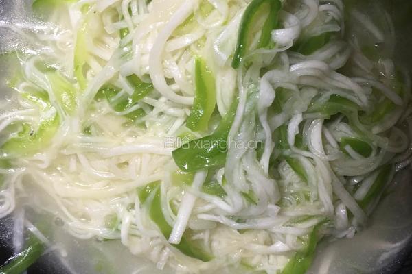 素炒茭白的做法图解6
