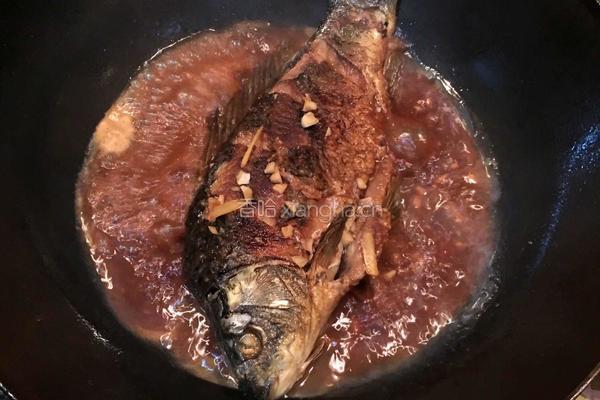 红烧鲫鱼的做法图解5