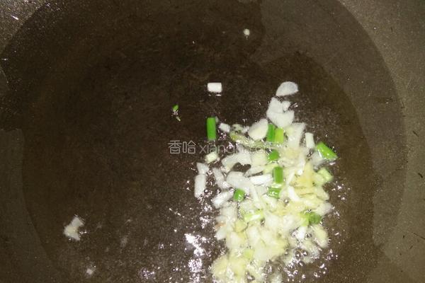圆菜炒粉的做法图解2