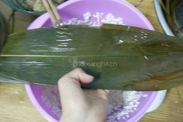 清香豆沙粽的做法图解10