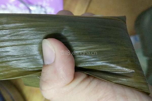 清香豆沙粽的做法图解15
