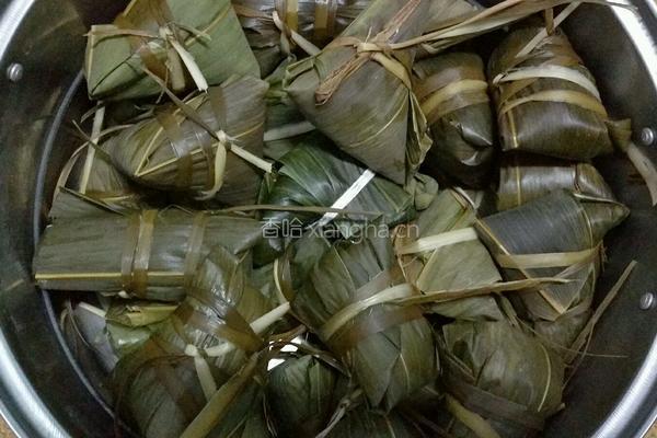 清香豆沙粽的做法图解17