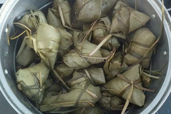 清香豆沙粽的做法图解19