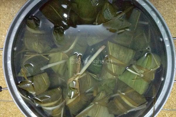 清香豆沙粽的做法图解18