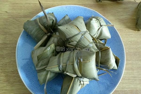 清香豆沙粽的做法图解20