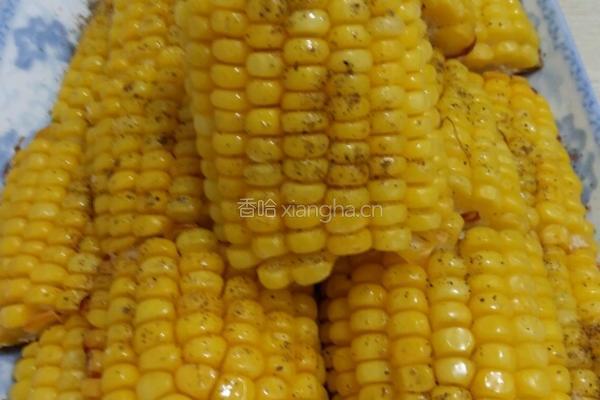 黑胡椒烤玉米