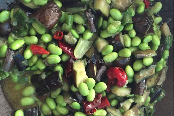 茄子烧青豆的做法图解9