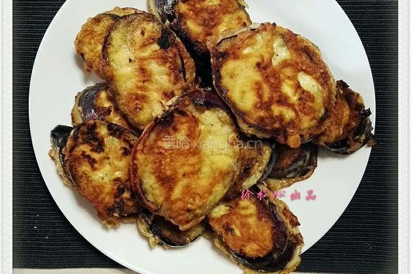 炸茄盒的做法图解4