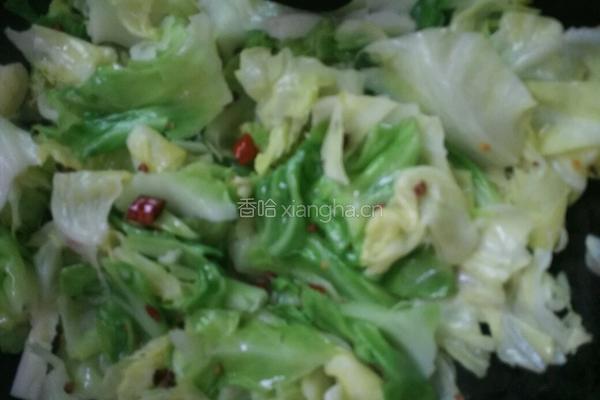 手撕包菜的做法图解6