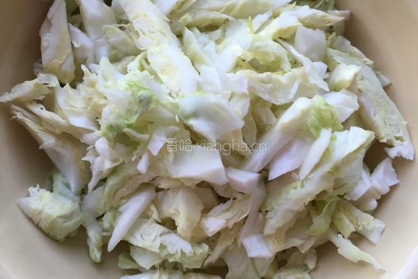 凉拌圆生菜的做法图解2