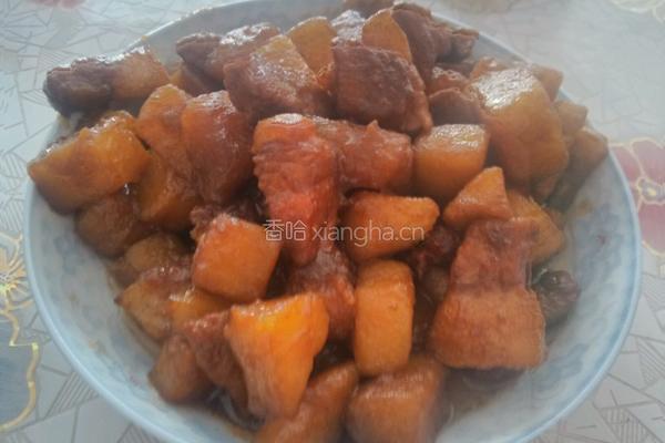 红烧肉炖土豆