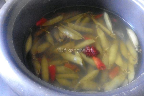 五香豌豆荚的做法图解5