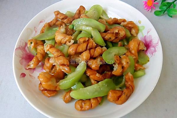 丝条炒麻花的做法图解6