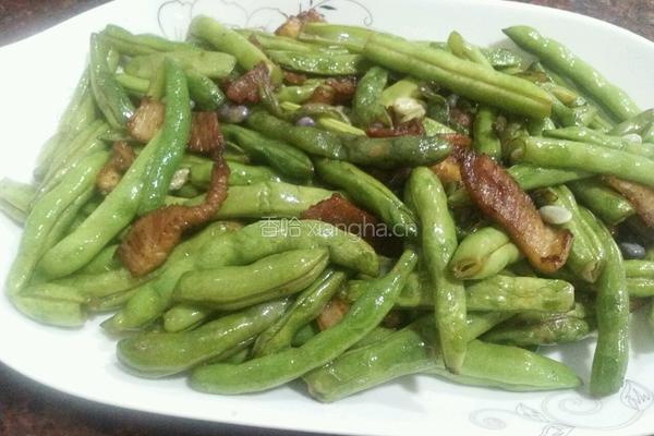 四季豆炒肉的做法图解8