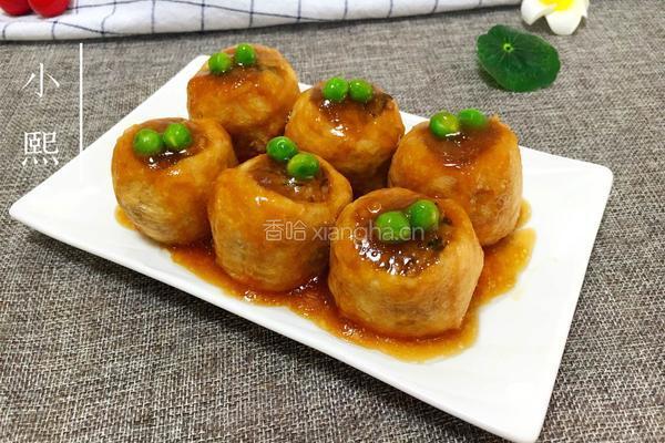 糯米酿豆腐的做法图解16