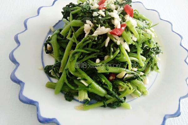 蒜蓉菠菜的做法图解10
