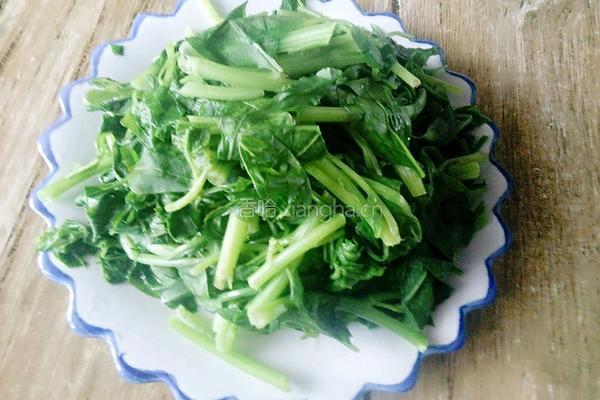 蒜蓉菠菜的做法图解5