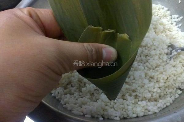 糯米红枣粽子的做法图解6