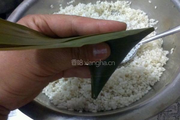 糯米红枣粽子的做法图解9