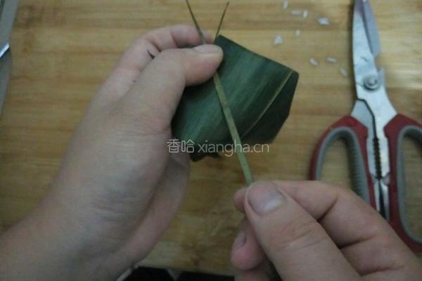 咸肉粽子的做法图解14