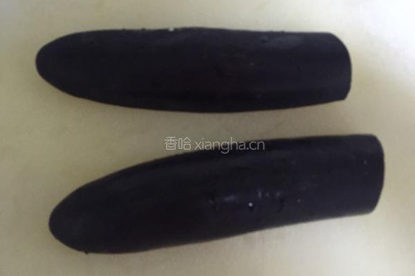 香煎肉酿茄子的做法图解3