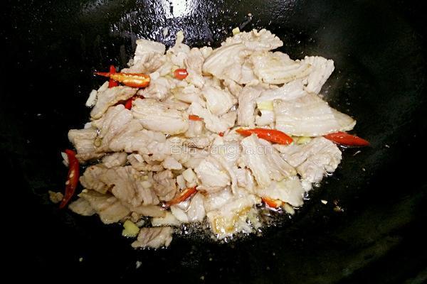 家常小炒肉的做法图解8