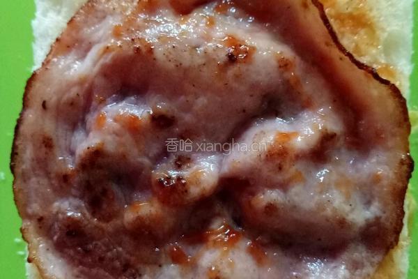 肉松鸡蛋火腿三明治的做法图解6