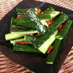 炝黄瓜条的做法[图]