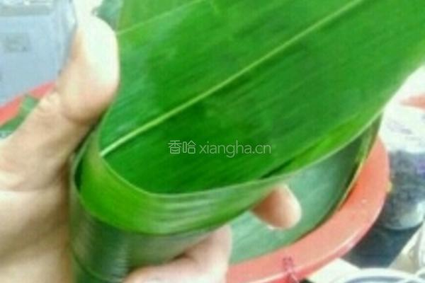 咸蛋黄粽子的做法图解6