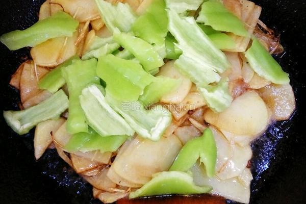 尖椒土豆片的做法图解6