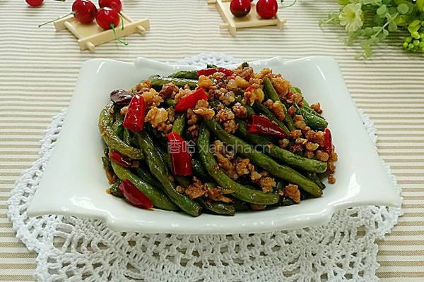 干煸四季豆的做法图解17