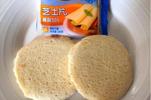 萌娃芝士三明治的做法图解2