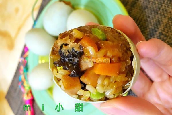 五彩糯米蛋的做法图解7