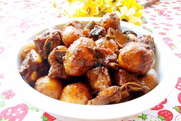 排骨焖土豆的做法图解11