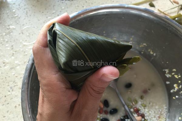＃端午节＃杂粮粽子的做法图解11
