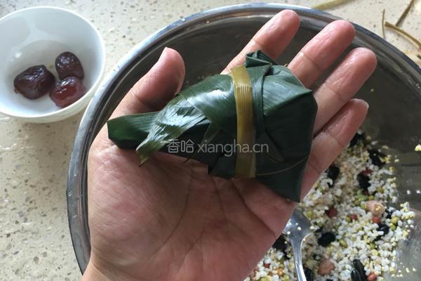 ＃端午节＃杂粮粽子的做法图解12